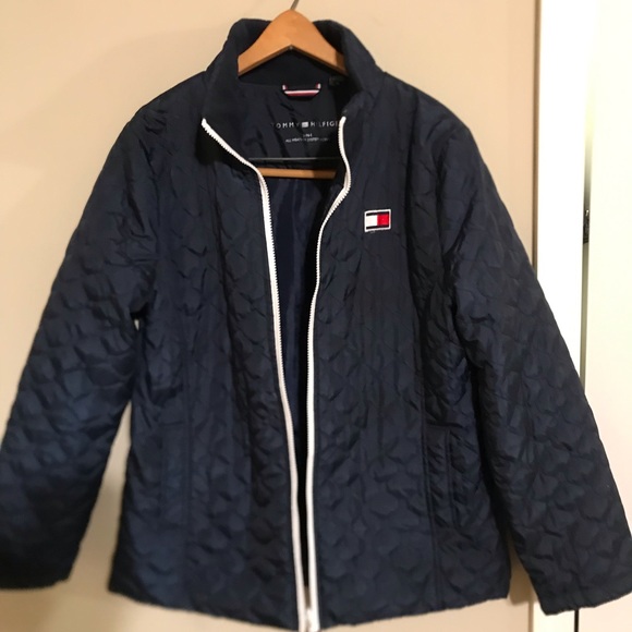 Tommy Hilfiger navy jacket/coat - Picture 2 of 4